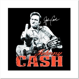 Johnny Cash Resounding Rhythms Posters and Art